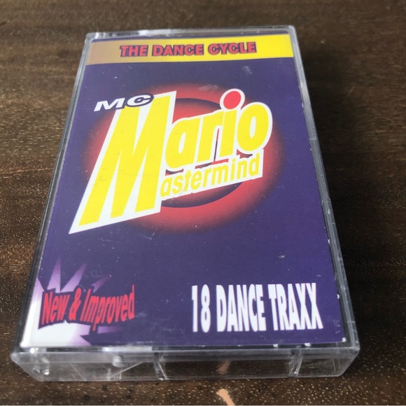 MC Mario Mastermind Dance traxx Vintage Cassette Tape - Picture 1 of 7